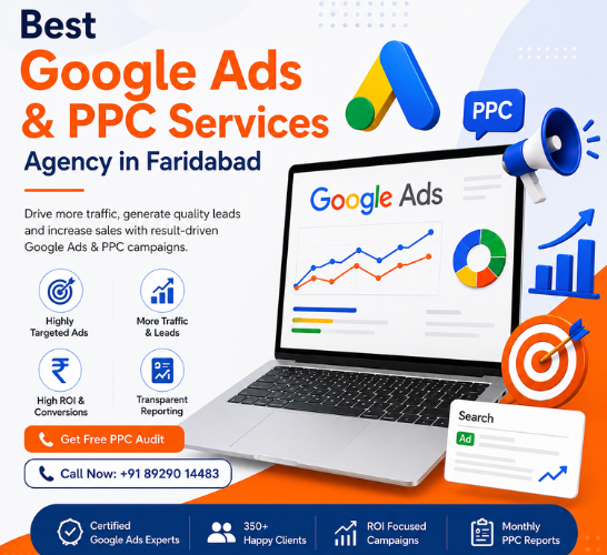 Google Ads PPC Services in Faridabad